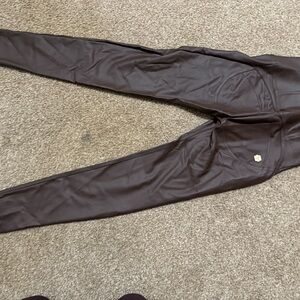 Freddy Chocolate Faux Leather Pants